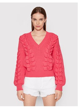 IRO Sweter Arwy AQ240 Różowy Relaxed Fit ze sklepu MODIVO w kategorii Swetry damskie - zdjęcie 168554834