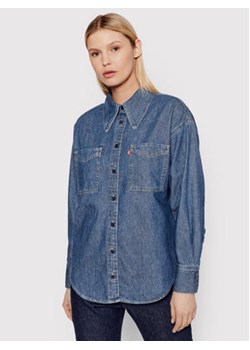 Levi's® Koszula jeansowa Jadon A1776-0000 Granatowy Relaxed Fit ze sklepu MODIVO w kategorii Koszule damskie - zdjęcie 168554921