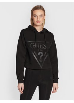 Guess Bluza New Alisa V2YQ08 K7UW2 Czarny Regular Fit ze sklepu MODIVO w kategorii Bluzy damskie - zdjęcie 168555382