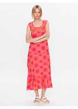 Iconique Sukienka letnia IC23 108 Pomarańczowy Regular Fit ze sklepu MODIVO w kategorii Sukienki - zdjęcie 168555803