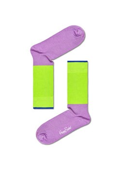 Happy Socks Zestaw 2 par wysokich skarpet unisex XZIP02-0200 Kolorowy ze sklepu MODIVO w kategorii Skarpetki damskie - zdjęcie 168555933