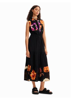Desigual Sukienka codzienna Suiza-Lacroix 23SWVW77 Czarny Regular Fit ze sklepu MODIVO w kategorii Sukienki - zdjęcie 168556023