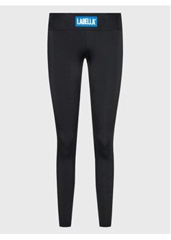LaBellaMafia Legginsy 25577 Czarny Slim Fit ze sklepu MODIVO w kategorii Spodnie damskie - zdjęcie 168556263