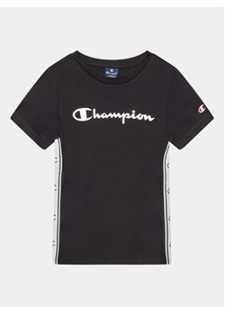 Champion T-Shirt 306329 Czarny Regular Fit ze sklepu MODIVO w kategorii T-shirty chłopięce - zdjęcie 168556371