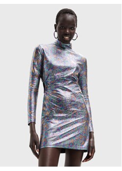 Desigual Sukienka koktajlowa Luna 22WWVK62 Kolorowy Slim Fit ze sklepu MODIVO w kategorii Sukienki - zdjęcie 168556451