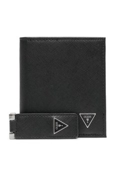 Guess Zestaw portfel i brelok GFBOXM P3303 Czarny ze sklepu MODIVO w kategorii Dodatki męskie - zdjęcie 168556602