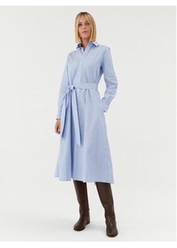Polo Ralph Lauren Sukienka koszulowa 211910817001 Niebieski Regular Fit ze sklepu MODIVO w kategorii Sukienki - zdjęcie 168557032
