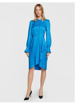 TWINSET Sukienka koszulowa 222TT2122 Niebieski Regular Fit ze sklepu MODIVO w kategorii Sukienki - zdjęcie 168557151