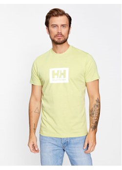 Helly Hansen T-Shirt Box 53285 Zielony Regular Fit ze sklepu MODIVO w kategorii T-shirty męskie - zdjęcie 168557223