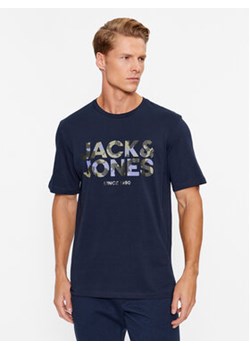 Jack&Jones T-Shirt 12235189 Granatowy Regular Fit ze sklepu MODIVO w kategorii T-shirty męskie - zdjęcie 168557422