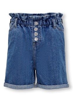 Kids ONLY Szorty jeansowe Cuba 15257878 Niebieski Regular Fit ze sklepu MODIVO w kategorii Spodenki dziewczęce - zdjęcie 168557492
