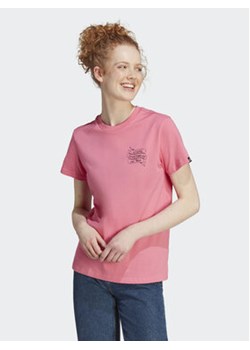 adidas T-Shirt II6077 Różowy ze sklepu MODIVO w kategorii Bluzki damskie - zdjęcie 168557641