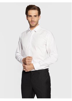 Hugo Koszula Elisha02 50479396 Biały Extra Slim Fit ze sklepu MODIVO w kategorii Koszule męskie - zdjęcie 168557753