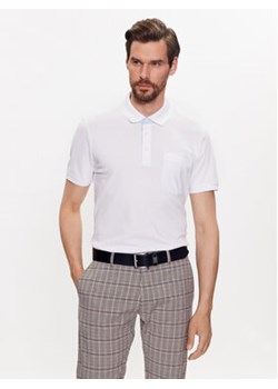 Pierre Cardin Polo 20504/000/2030 Biały Regular Fit ze sklepu MODIVO w kategorii T-shirty męskie - zdjęcie 168557870