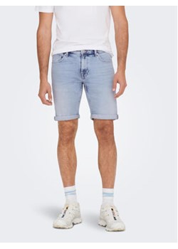 Only & Sons Szorty jeansowe 22025189 Niebieski Regular Fit ze sklepu MODIVO w kategorii Spodenki męskie - zdjęcie 168558242