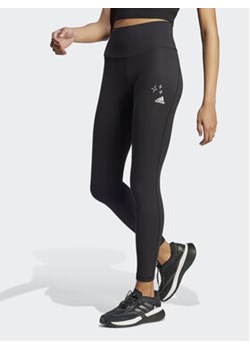 adidas Legginsy IJ8762 Czarny ze sklepu MODIVO w kategorii Spodnie damskie - zdjęcie 168558543