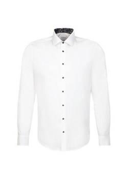 Seidensticker Koszula 01.642970 Biały Slim Fit ze sklepu MODIVO w kategorii Koszule męskie - zdjęcie 168558633