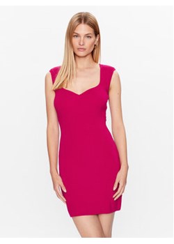 Morgan Sukienka dzianinowa 231-RMANI Różowy Regular Fit ze sklepu MODIVO w kategorii Sukienki - zdjęcie 168558800