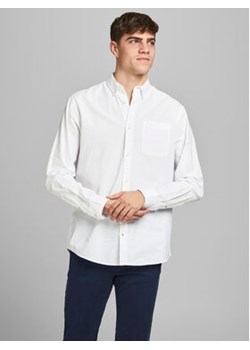 Jack&Jones Koszula 12182486 Biały Slim Fit ze sklepu MODIVO w kategorii Koszule męskie - zdjęcie 168559062