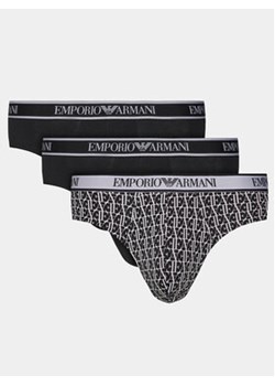 Emporio Armani Underwear Komplet 3 par slipów 112132 4R717 35421 Czarny ze sklepu MODIVO w kategorii Majtki męskie - zdjęcie 168559081
