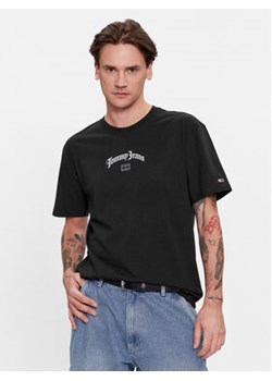 Tommy Jeans T-Shirt Grunge Arch Center DM0DM17720 Czarny Classic Fit ze sklepu MODIVO w kategorii T-shirty męskie - zdjęcie 168559161