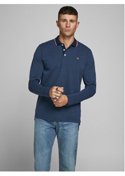 Jack&Jones Polo 12174038 Granatowy Regular Fit ze sklepu MODIVO w kategorii T-shirty męskie - zdjęcie 168559252