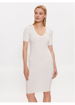 Marciano Guess Sukienka dzianinowa 3YGK01 5613Z Biały Bodycon Fit ze sklepu MODIVO w kategorii Sukienki - zdjęcie 168559384