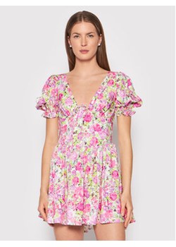 For Love & Lemons Sukienka letnia CD2599 Różowy Regular Fit ze sklepu MODIVO w kategorii Sukienki - zdjęcie 168559521