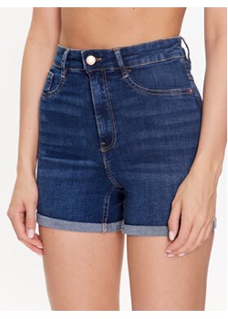 Gina Tricot Szorty jeansowe Molly denim shorts 88291 Niebieski Regular Fit ze sklepu MODIVO w kategorii Szorty - zdjęcie 168559844