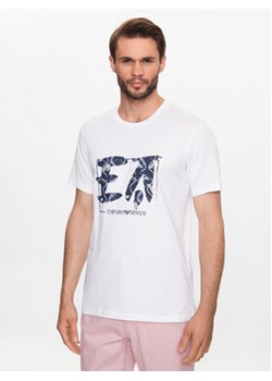 Emporio Armani Underwear T-Shirt 211818 3R468 98210 Biały Regular Fit ze sklepu MODIVO w kategorii T-shirty męskie - zdjęcie 168560034