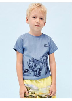 Mayoral T-Shirt 3011 Niebieski Regular Fit ze sklepu MODIVO w kategorii T-shirty chłopięce - zdjęcie 168560400