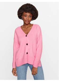Vero Moda Kardigan 10291670 Różowy Regular Fit ze sklepu MODIVO w kategorii Swetry damskie - zdjęcie 168560471