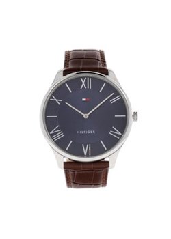 Tommy Hilfiger Zegarek Becker 1710536 Brązowy ze sklepu MODIVO w kategorii Zegarki - zdjęcie 168560552