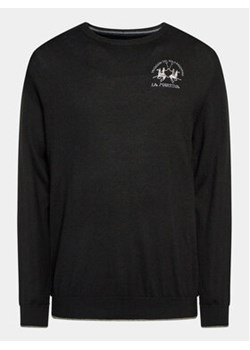 La Martina Sweter Wessel WMS016 YW025 Czarny Regular Fit ze sklepu MODIVO w kategorii Swetry męskie - zdjęcie 168560582
