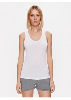 Emporio Armani Underwear Top 163319 3R224 00010 Biały Regular Fit ze sklepu MODIVO w kategorii Bluzki damskie - zdjęcie 168560592