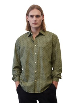 Marc O'Polo Koszula 322725042090 Zielony Regular Fit ze sklepu MODIVO w kategorii Koszule męskie - zdjęcie 168560730