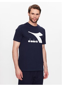 Diadora T-Shirt Ss Core 102.179759 Granatowy Regular Fit ze sklepu MODIVO w kategorii T-shirty męskie - zdjęcie 168560752