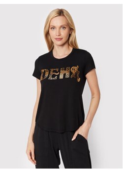 Deha T-Shirt B74492 Czarny Regular Fit ze sklepu MODIVO w kategorii Bluzki damskie - zdjęcie 168560913