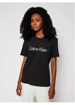 Calvin Klein Underwear T-Shirt 000QS61105E Czarny Regular Fit ze sklepu MODIVO w kategorii Bluzki damskie - zdjęcie 168560942