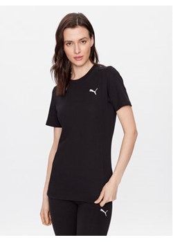Puma T-Shirt Her 674063 Czarny Slim Fit ze sklepu MODIVO w kategorii Bluzki damskie - zdjęcie 168561030