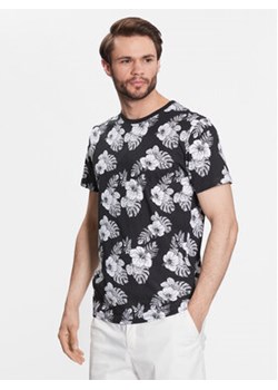 Jack&Jones T-Shirt Tropicana 12223932 Czarny Regular Fit ze sklepu MODIVO w kategorii T-shirty męskie - zdjęcie 168561143