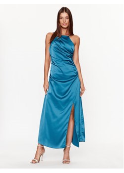 YAS Sukienka koktajlowa 26031521 Niebieski Regular Fit ze sklepu MODIVO w kategorii Sukienki - zdjęcie 168561174