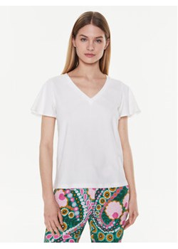 Weekend Max Mara T-Shirt Multie 23594107 Biały Relaxed Fit ze sklepu MODIVO w kategorii Bluzki damskie - zdjęcie 168561254