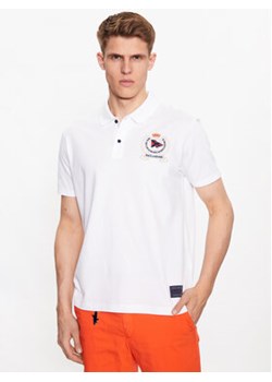 Paul&Shark Polo 23411278 Biały Regular Fit ze sklepu MODIVO w kategorii T-shirty męskie - zdjęcie 168561294