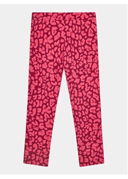 United Colors Of Benetton Legginsy 35Y3CF04L Różowy Slim Fit ze sklepu MODIVO w kategorii Spodnie dziewczęce - zdjęcie 168563673