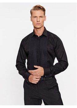 KARL LAGERFELD Koszula 605127 534699 Czarny Modern Fit ze sklepu MODIVO w kategorii Koszule męskie - zdjęcie 168564082