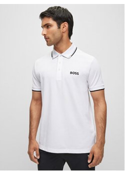 Boss Polo Paddy Pro 50469102 Biały Regular Fit ze sklepu MODIVO w kategorii T-shirty męskie - zdjęcie 168564353