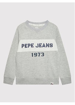 Pepe Jeans Bluza Orson PB581435 Szary Regular Fit ze sklepu MODIVO w kategorii Bluzy chłopięce - zdjęcie 168565340