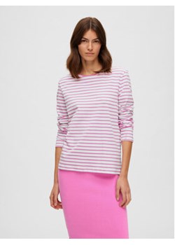 Selected Femme Bluzka Essential 16087915 Różowy Regular Fit ze sklepu MODIVO w kategorii Bluzki damskie - zdjęcie 168565424