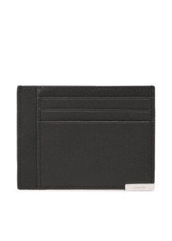 Calvin Klein Etui na karty kredytowe Modern Plaque Id Cardholder K50K509985 Czarny ze sklepu MODIVO w kategorii Etui - zdjęcie 168565794